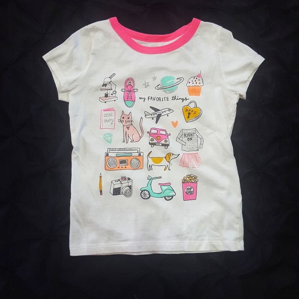 Carter's Girls Size 7 Graphic T-Shirt